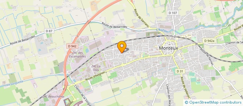 localisation de l'entreprise MONSIEUR PHILIPPE ARENE  MONTEUX