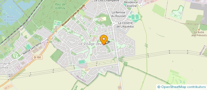 localisation de l'entreprise MONSIEUR PHILIPPE ARFI à MENNECY