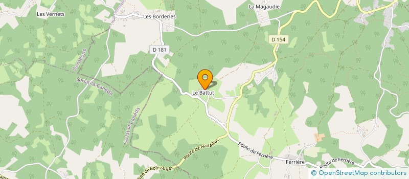 localisation de l'entreprise MONSIEUR PHILIPPE ARLIE  CHARTRIER-FERRIERE