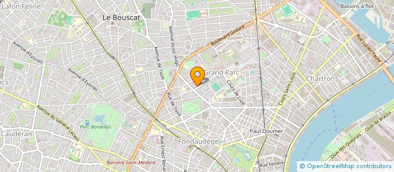 localisation de l'entreprise MONSIEUR PHILIPPE ARLOT à BORDEAUX