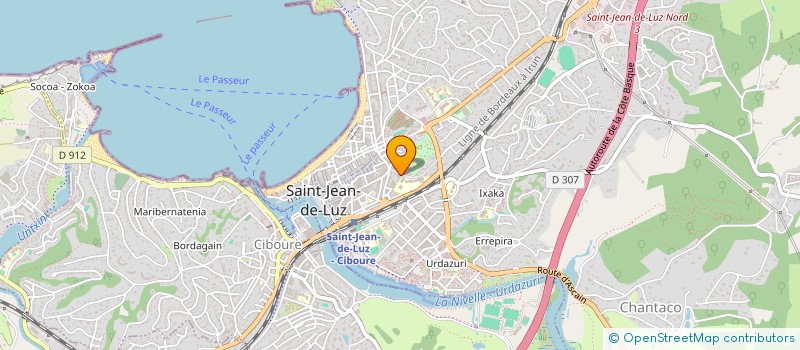 localisation de l'entreprise MONSIEUR PHILIPPE ARMENGAUD à SAINT-JEAN-DE-LUZ