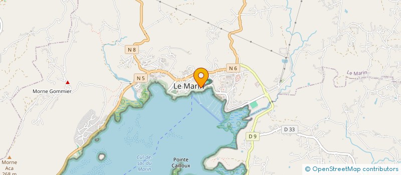 localisation de l'entreprise MONSIEUR PHILIPPE ARNERIN à LE MARIN
