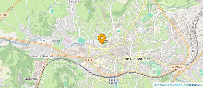 localisation de l'entreprise MONSIEUR PHILIPPE ARNOULD à LONS-LE-SAUNIER