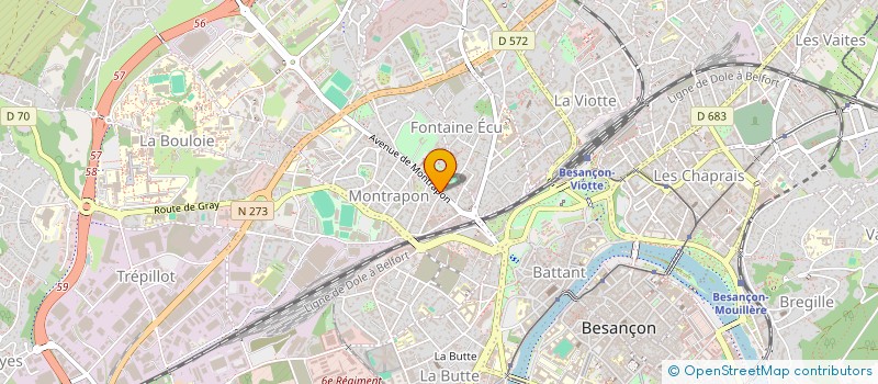 localisation de l'entreprise MONSIEUR PHILIPPE ARNOULD à BESANCON