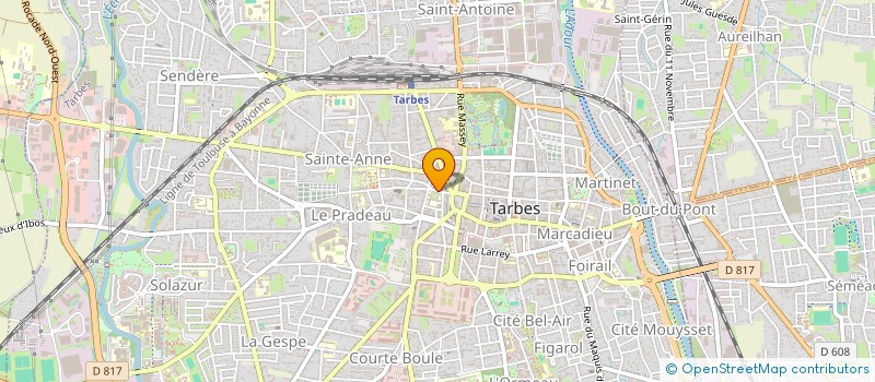 localisation de l'entreprise MONSIEUR PHILIPPE ARRAULT à TARBES