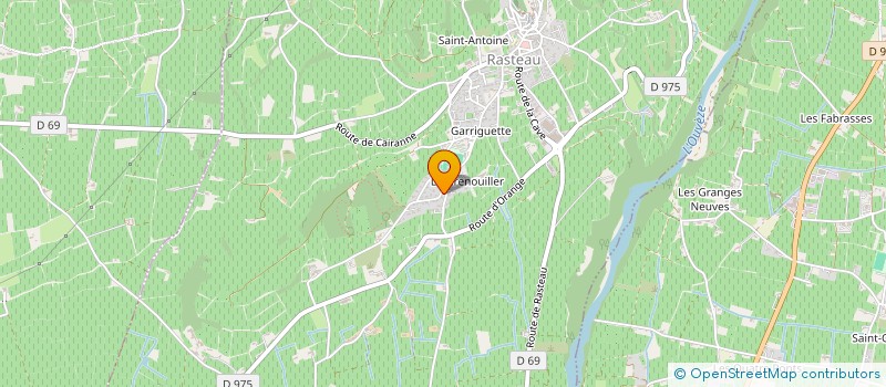 localisation de l'entreprise MONSIEUR PHILIPPE ARRIGHY  RASTEAU