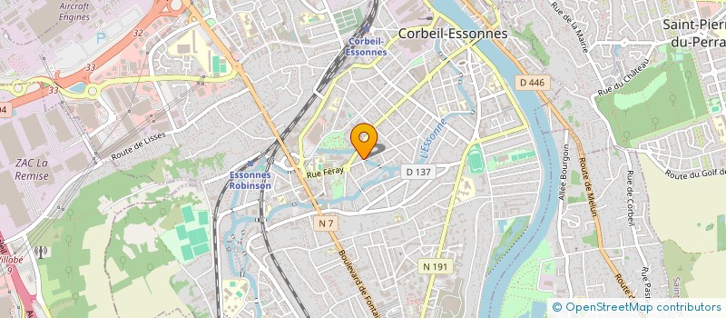 localisation de l'entreprise MONSIEUR PHILIPPE ARRIGONI à CORBEIL-ESSONNES