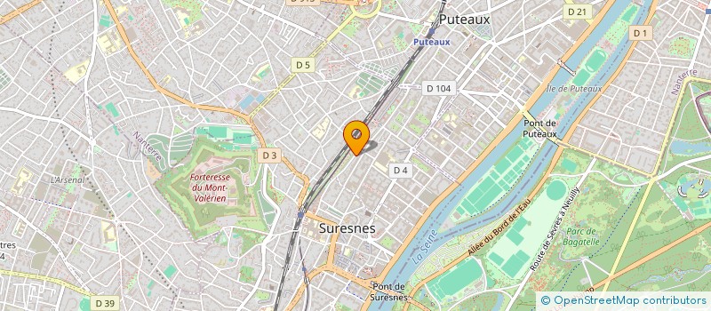 localisation de l'entreprise MONSIEUR PHILIPPE ARRONDEAU à SURESNES