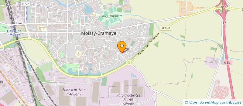 localisation de l'entreprise MONSIEUR PHILIPPE ARRONDEL à MOISSY-CRAMAYEL