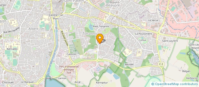 localisation de l'entreprise MONSIEUR PHILIPPE ARTHENAC à VANNES