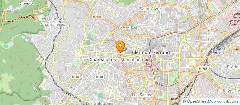 localisation de l'entreprise MONSIEUR PHILIPPE ARTUSSE à CLERMONT-FERRAND