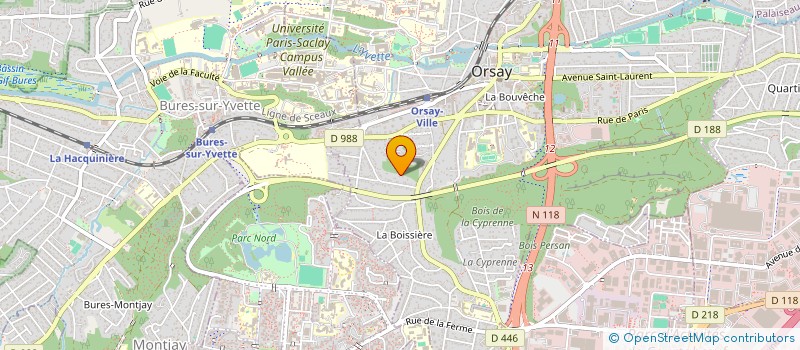 localisation de l'entreprise MONSIEUR PHILIPPE ASCIONE  ORSAY