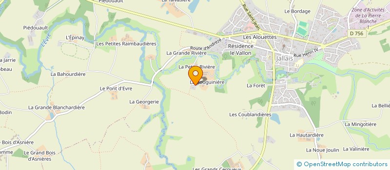 localisation de l'entreprise MONSIEUR PHILIPPE ASPEELE à BEAUPREAU-EN-MAUGES