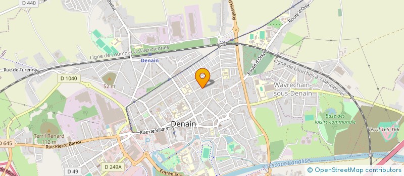 localisation de l'entreprise MONSIEUR PHILIPPE ASSELIN  DENAIN