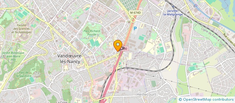 localisation de l'entreprise MONSIEUR PHILIPPE ATAIN KOUADIO  VANDUVRE-LES-NANCY