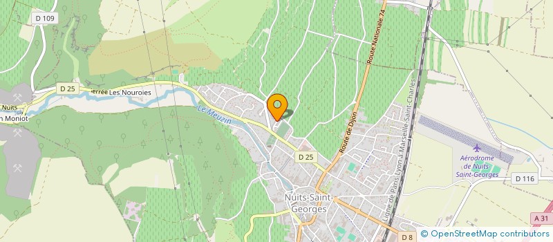 localisation de l'entreprise MONSIEUR PHILIPPE ATHIAS à NUITS-SAINT-GEORGES