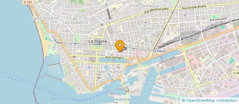 localisation de l'entreprise MONSIEUR PHILIPPE ATINAULT à LE HAVRE