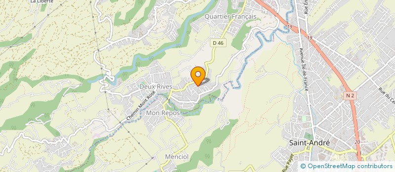 localisation de l'entreprise MONSIEUR PHILIPPE AUBERT  SAINTE-SUZANNE