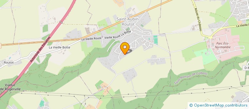 localisation de l'entreprise MONSIEUR PHILIPPE AUBIN  SAINT-AUBIN-ROUTOT