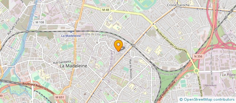 localisation de l'entreprise MONSIEUR PHILIPPE AUBLIN à MARCQ-EN-BARŒUL