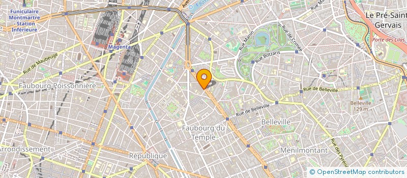 localisation de l'entreprise MONSIEUR PHILIPPE AUBRIL à PARIS