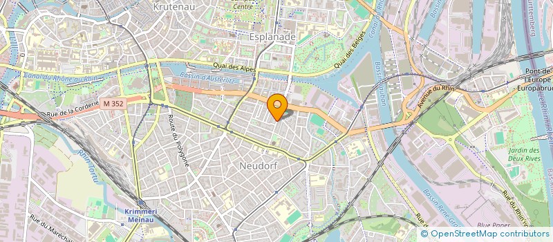 localisation de l'entreprise MONSIEUR PHILIPPE AUBRY à STRASBOURG