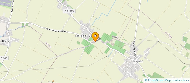 localisation de l'entreprise MONSIEUR PHILIPPE AUBURTIN  MEDIS