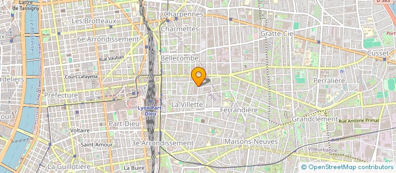 localisation de l'entreprise MONSIEUR PHILIPPE AUDIER à LYON