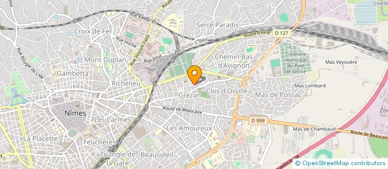 localisation de l'entreprise MONSIEUR PHILIPPE AUDOUARD  NIMES