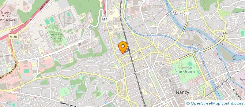 localisation de l'entreprise MONSIEUR PHILIPPE AUGUSTE  NANCY