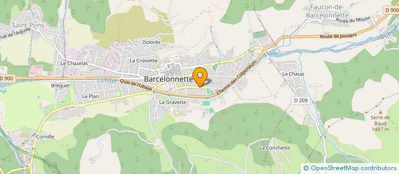 localisation de l'entreprise MONSIEUR PHILIPPE AUGUSTIN à BARCELONNETTE
