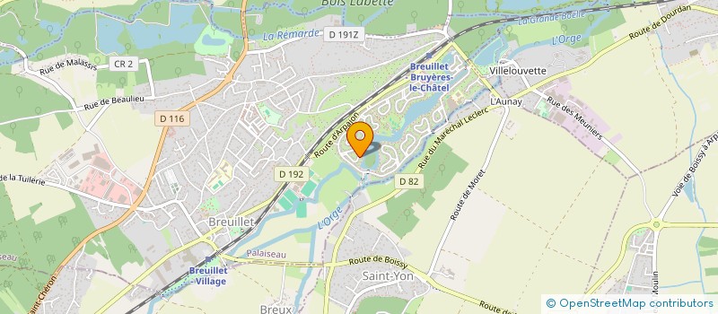 localisation de l'entreprise MONSIEUR PHILIPPE AUGUSTO VAZ à BREUILLET