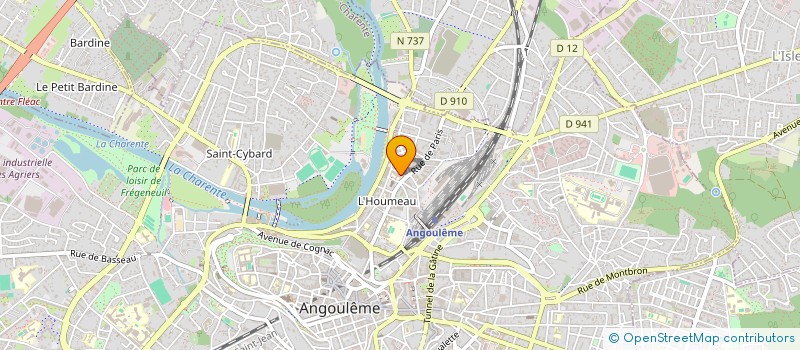 localisation de l'entreprise MONSIEUR PHILIPPE AUPY à ANGOULEME