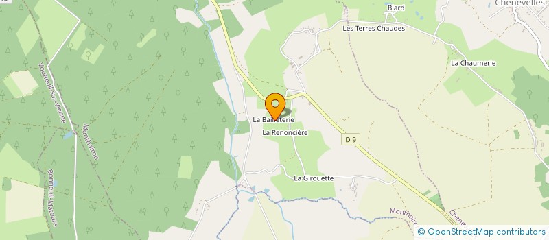 localisation de l'entreprise MONSIEUR PHILIPPE AUPY  MONTHOIRON