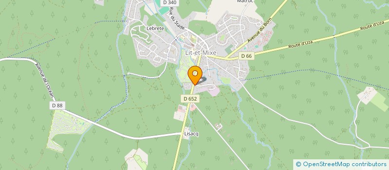 localisation de l'entreprise MONSIEUR PHILIPPE AURIAN  LANNES