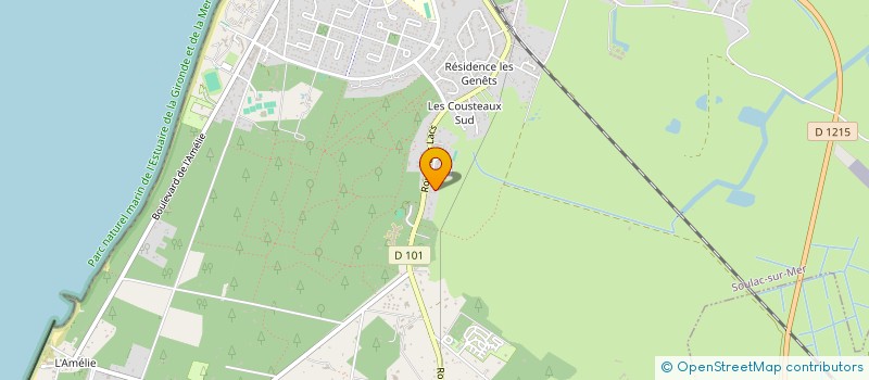 localisation de l'entreprise MONSIEUR PHILIPPE AURIAULT  SOULAC-SUR-MER