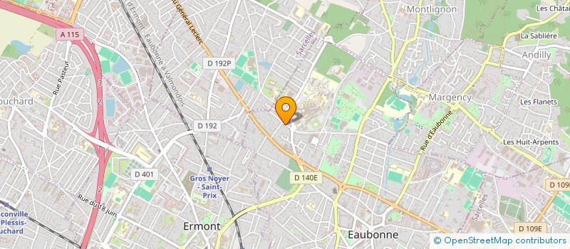 localisation de l'entreprise MONSIEUR PHILIPPE AUSEFAGE à EAUBONNE