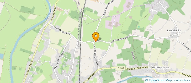 localisation de l'entreprise MONSIEUR PHILIPPE AUTRET  BRIOLLAY