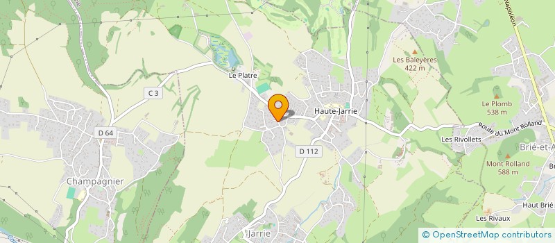 localisation de l'entreprise MONSIEUR PHILIPPE AUVERGNE à JARRIE