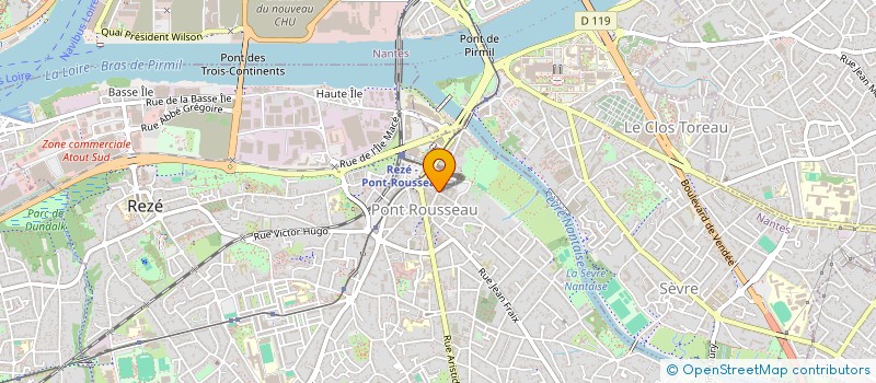 localisation de l'entreprise MONSIEUR PHILIPPE AVONS-BARIOT  REZE