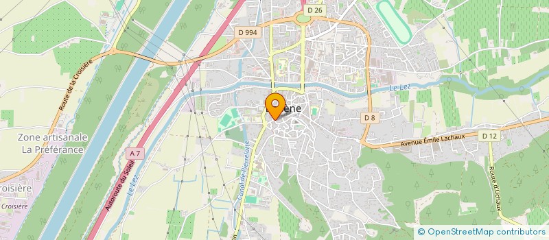 localisation de l'entreprise MONSIEUR PHILIPPE AYALA  BOLLENE