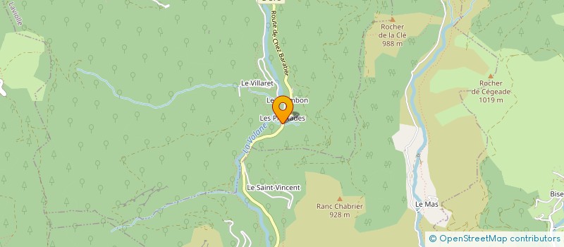 localisation de l'entreprise MONSIEUR PHILIPPE AYMARD  LAVIOLLE