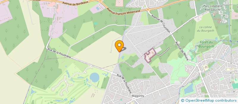 localisation de l'entreprise MONSIEUR PHILIPPE AZAIS  MERIGNAC