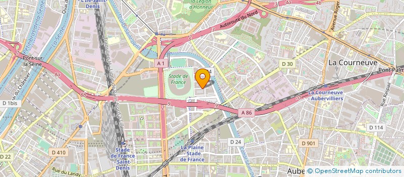 localisation de l'entreprise MONSIEUR PHILIPPE AZARES  SAINT-DENIS