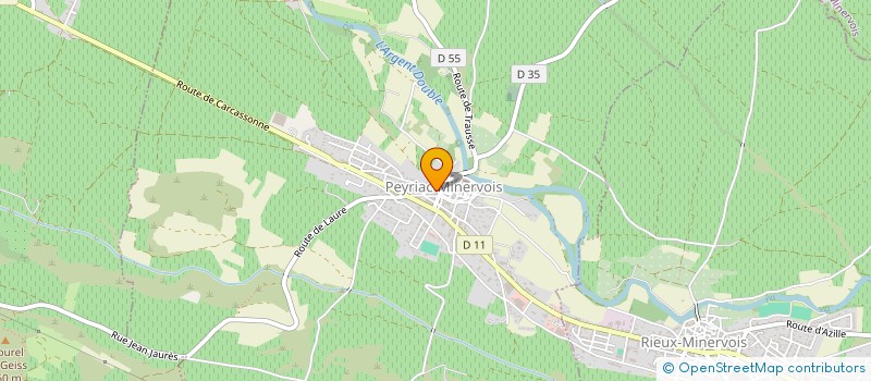 localisation de l'entreprise MONSIEUR PHILIPPE AZEMA à PEYRIAC-MINERVOIS