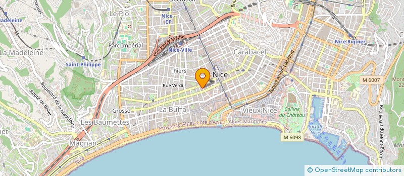 localisation de l'entreprise MONSIEUR PHILIPPE AZOULAY  NICE