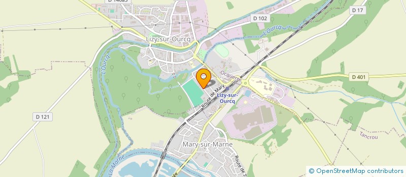 localisation de l'entreprise MONSIEUR PHILIPPE BACUET  LIZY-SUR-OURCQ