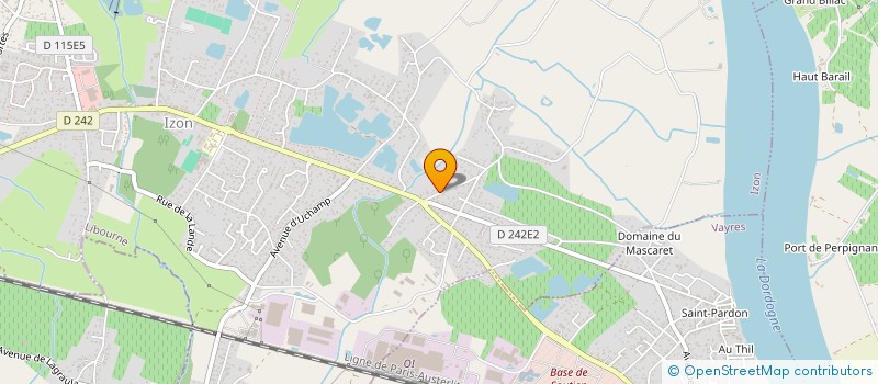 localisation de l'entreprise MONSIEUR PHILIPPE BADARD  IZON