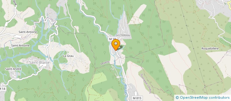 localisation de l'entreprise MONSIEUR PHILIPPE BAILET  LEVENS