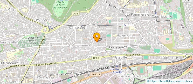 localisation de l'entreprise MONSIEUR PHILIPPE BAILLEUL à LE HAVRE